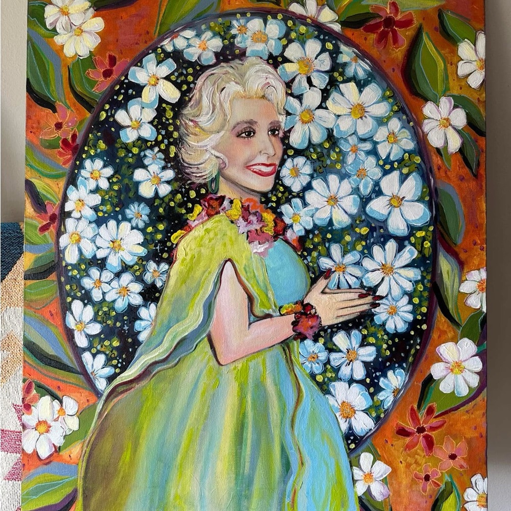 Dolly Parton Painting